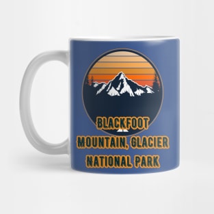 Blackfoot Mountain, Glacier National Park Mug